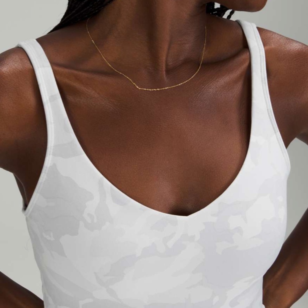 lululemon Align Tank Incognito Camo Alpine White Multi
